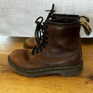 Youth 1 Brown Dr. Marten Boots